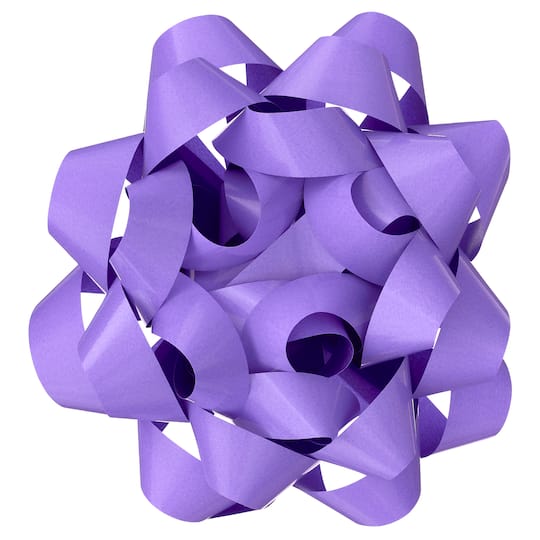 5.75&#x22; Lavender Lacquer Gift Bow by Celebrate It&#x2122;